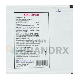 Choltran 4 gm Ajanta Pharma